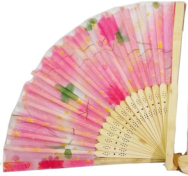 Japanese Folding Hand Fans - Image 2