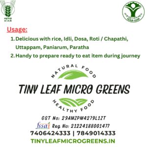 Mushroom Coconut Chutney Powder 20 Grams