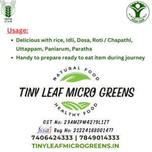 Mushroom Flax Seed Chutney Powder 20 Grams